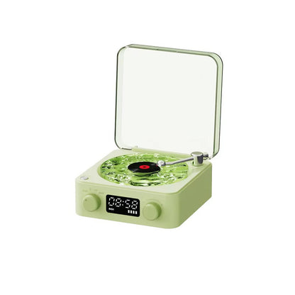 Retro Bluetooth Speaker with Vinyl Design