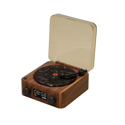 Retro Bluetooth Speaker with Vinyl Design